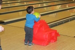 Little boy bowling Little boy bowling