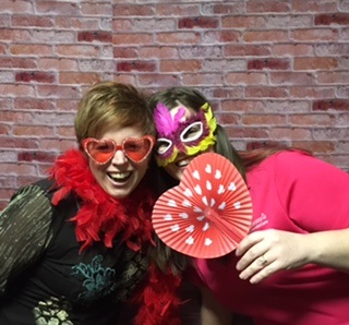 Silly Patty and Karrie at Bowlathon Photobooth Silly Patty and Karrie at Bowlathon Photobooth